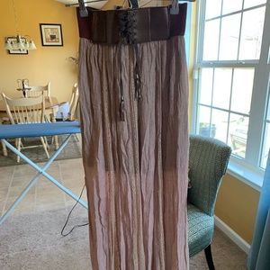 Long Boho Skirt